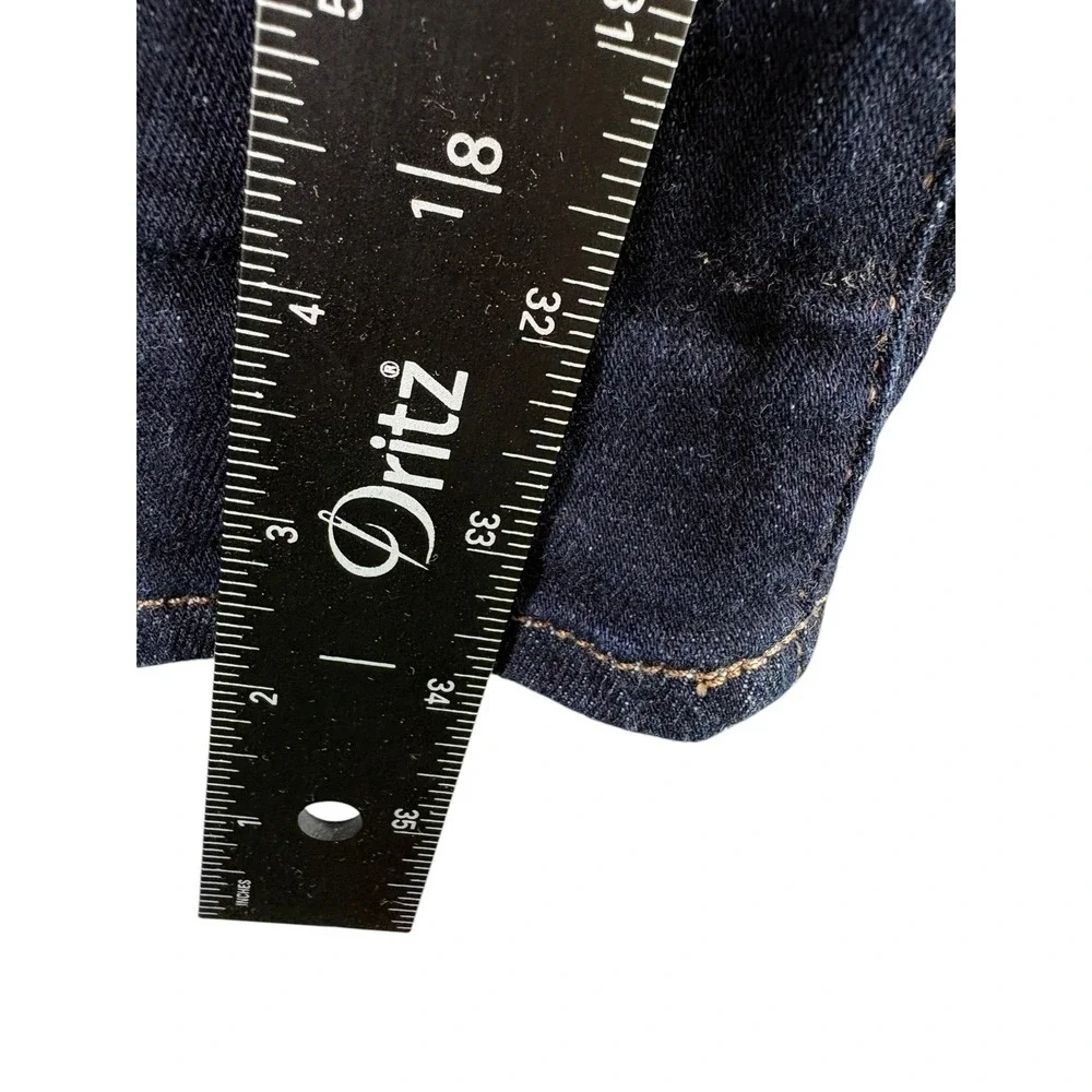 Mavi Marcus Jeans Mens 34x34 Dark Indigo Selvedge Slim Straight Premium Denim